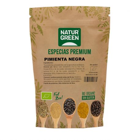 NaturGreen Especia Pimienta Negra Bio 100 g