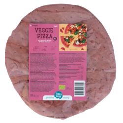 TerraSana Bases de pizza vegetal con remolacha 300 gr