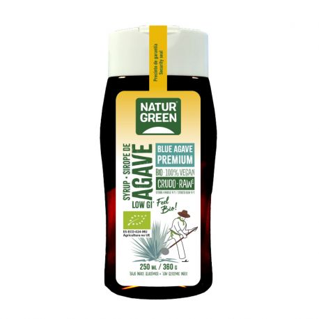 NaturGreen Syrup/Sirope Agave Crudo Bio 250 ml / 360 g