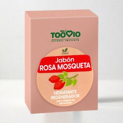 TOOVIO JABON ROSA MOSQUETA 100 G