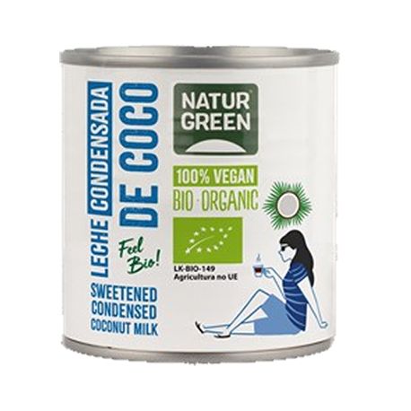 NaturGreen Leche condensada de cocoBio 250 ml