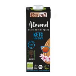 EcoMil Bebida de almendra Nature Keto Bio 1 L
