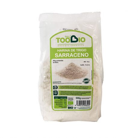 TOOBIO HARINA DE TRIGO SARRACENO BIO 500 G