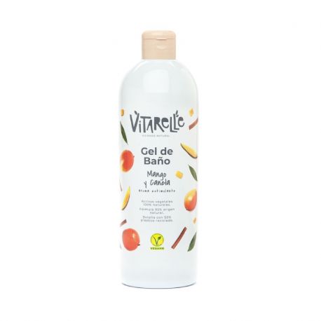 VITARELLE GEL DE BAÑO MANGO Y CANELA 750 ML