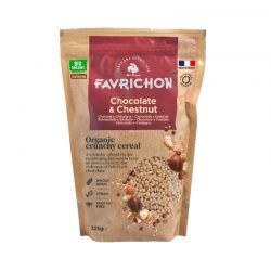 FAVRICHON CRUNCHY CHOCOLATE Y CASTAÑA 325 GR