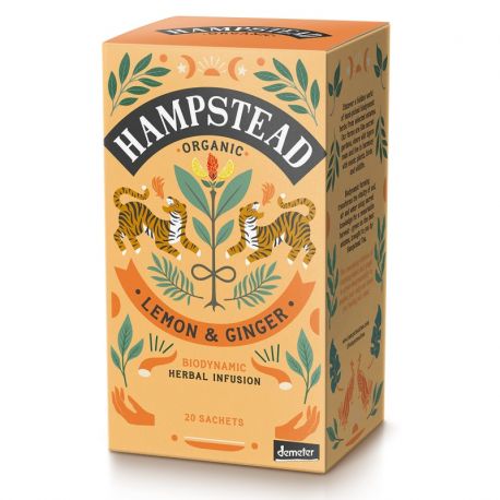 HAMPSTEAD LEMON GINGER (20F) 30g