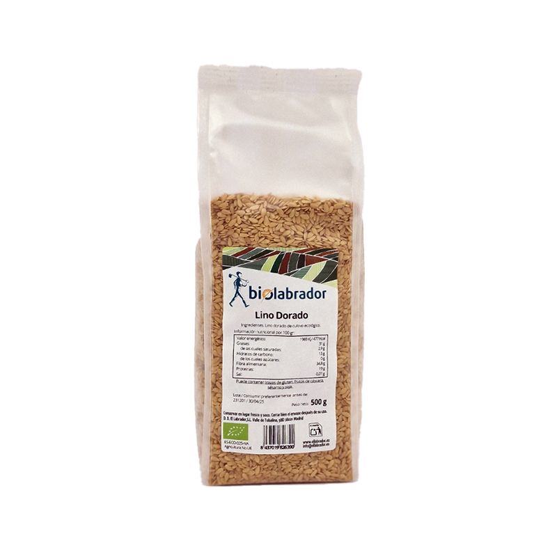 BIOLABRADOR LINAZA DORADA 500 G