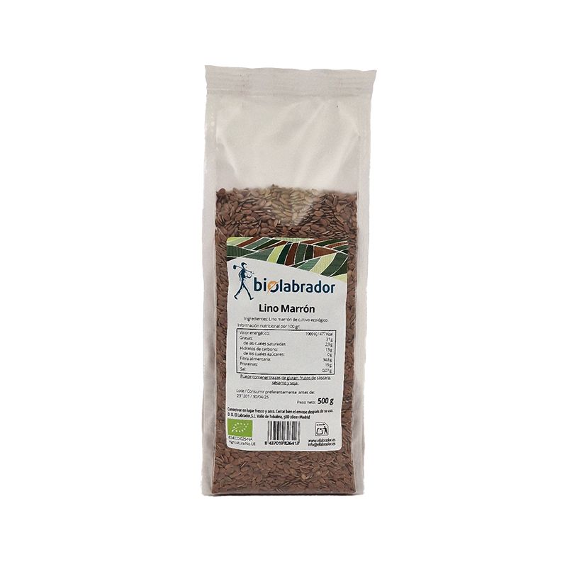 BIOLABRADOR LINAZA MARRON 500 G