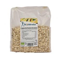 BIOLABRADOR COPOS DE AVENA GRUESOS 1 KG