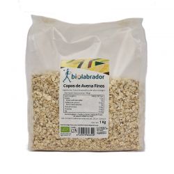 BIOLABRADOR COPOS DE AVENA FINOS 1 KG