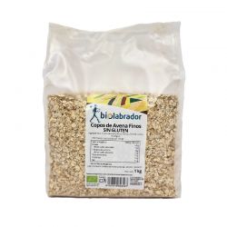 BIOLABRADOR COPOS DE AVENA FINOS SIN GLUTEN 1 KG