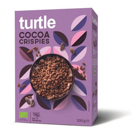 TURTLE COCOA CRISPIES BIO 300 G