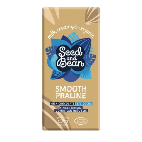 SEED&BEAN CHOCOLATE CON LECHE Y PRALINE 75 G