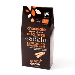 ALTERNATIVA CHOCOLATE A LA TAZA CON CANELA BIO-FT 125 G
