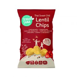 TerraSana Chips de lentejas Thay con chile dulce 75 g