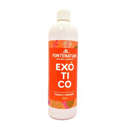 FONTENATURE GEL BAÑO EXOTICO MANGO, MARACUYA Y JENGIBRE 750 ML