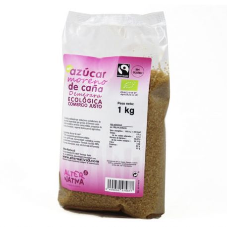 ALTERNATIVA AZUCAR CAÑA DEMERARA 1 KG