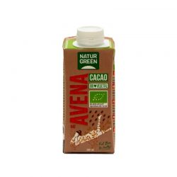 NaturGreen Bebida de avena con cacao y calcio Bio 200 ml