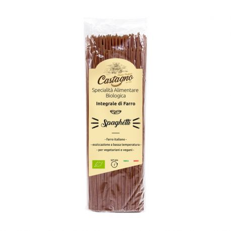 CASTAGNO SPAGUETIS ESPELTA INTEGRAL 500 G