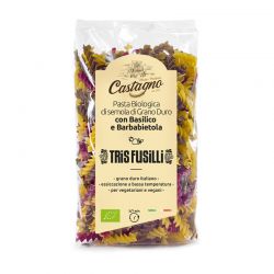 CASTAGNO ESPIRALES DE TRIGO REMOLACHA Y ALBAHACA 500 G