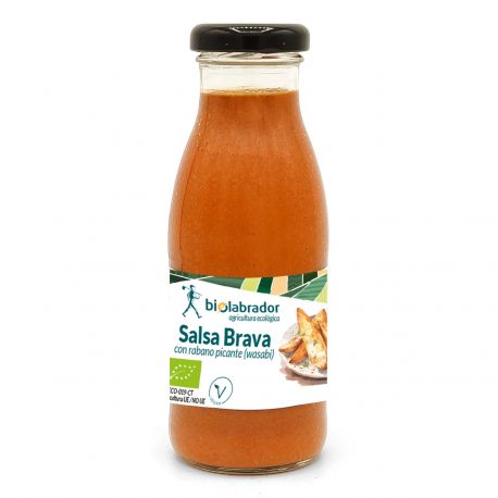 BIOLABRADOR SALSA BRAVA CON WASABI 260 G