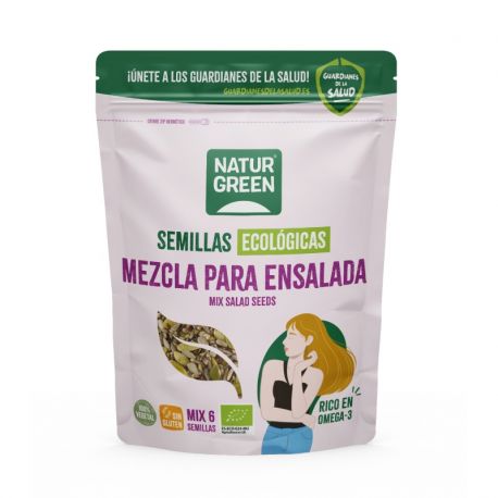 NATURGREEN MEZCLA 6 SEMILLAS ENSALADA BIO 225 G