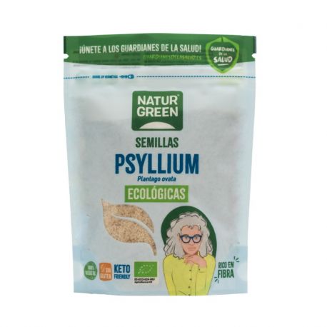 NaturGreen Psyllium Bio 100 g Cascara de semilla de Psyllium molida