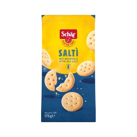 SCHAR SALTI-PEQUEÑOS CRACKERS LIGERAMENTE SALADOS 175 G