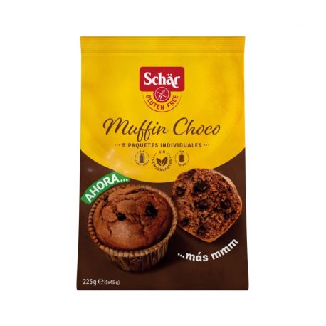 SCHAR MUFFINS CHOCO (5X45G) 225 G