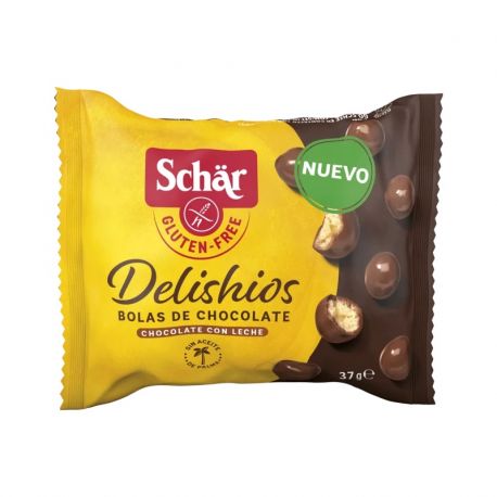 SCHAR DELISHIOS-BOLAS CRUJIENTES DE CHOCOLATE 37 G