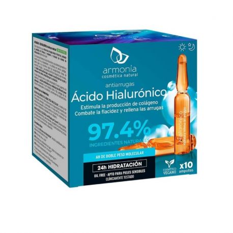 ARMONIA AMPOLLAS ACIDO HIALURONICO ANTIARRUGAS 10X2 ML