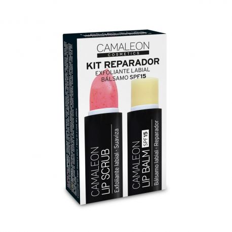 CAMALEON KIT REPARADOR LIPSCRUB FRESA+LIPBALM