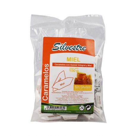 SILVESTRE CARAMELOS INTEG. MIEL 150 G