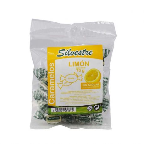 SILVESTRE CARAMELOS S/A LIMON 70 G