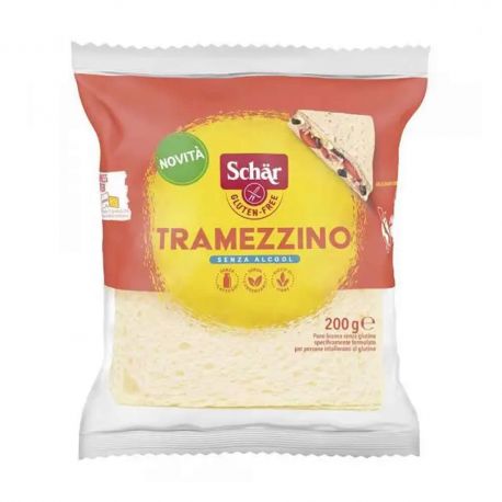 SCHAR TRAMEZZINO-PAN DE MOLDE SIN CORTEZA 200 G