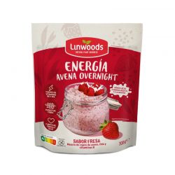 LINWOODS AVENA OVERNIGHT ENERGIA FRESA 300 GR