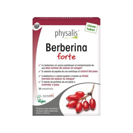 PHYSALIS BERBERINE FORTE 30 COM