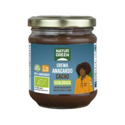 NATURGREEN CREMA ANACARDO CACAO BIO 200 G