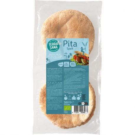 TerraSana Pan Pita de Espelta 560 g