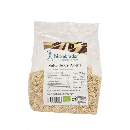 BIOLABRADOR SALVADO DE AVENA 200 G