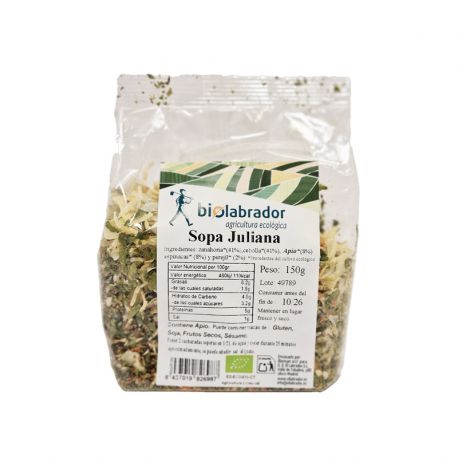 BIOLABRADOR SOPA JULIANA 150 G