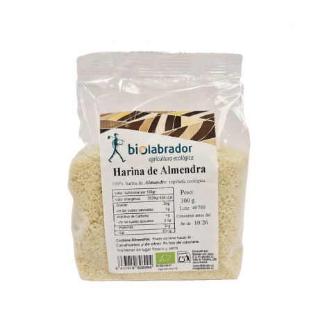 BIOLABRADOR HARINA DE ALMENDRAS 300 G