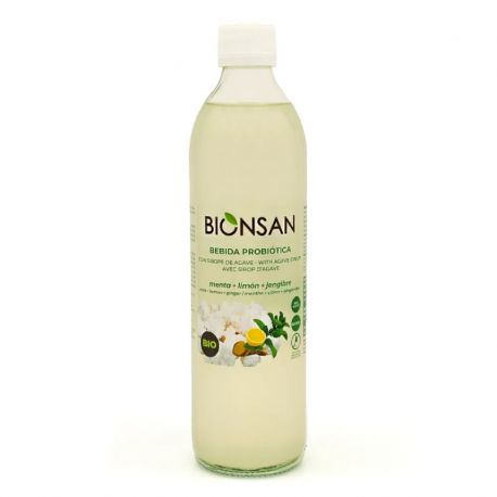 BIONSAN KEFIRSAN AGUA MENTA Y JENGIBRE 500 ML