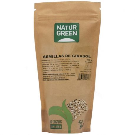 NaturGreen Semillas de Girasol Bio 375 g