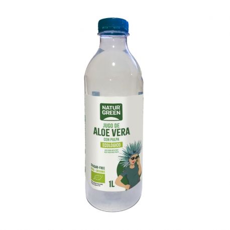 NaturGreen Aloe vera con pulpa 1 L