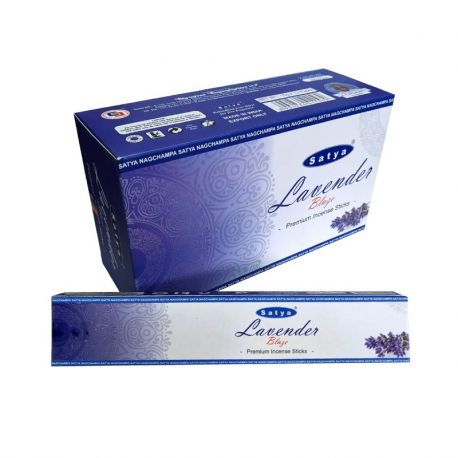 SATYA INCIENSO LAVANDER BLAZE 15 G