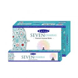 SATYA INCIENSO SEVEN CHAKRAS 15 G