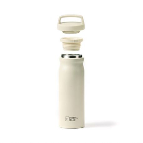 TRAVEL BLUE BOTELLA REUTILIZABLE MARFIL 500 ML
