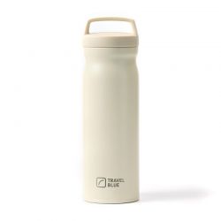 TRAVEL BLUE BOTELLA REUTILIZABLE MARFIL 500 ML