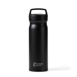 TRAVEL BLUE BOTELLA REUTILIZABLE NEGRA 500 ML